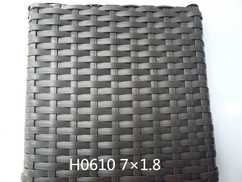 H0610 7×1.8Plastic rattan